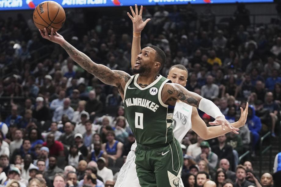 字母哥准三双欧文31分 雄鹿3人20+轻取独行侠