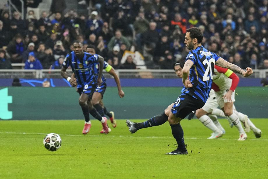 欧冠-图拉姆、恰20破门 国米4-1费耶诺德进8强