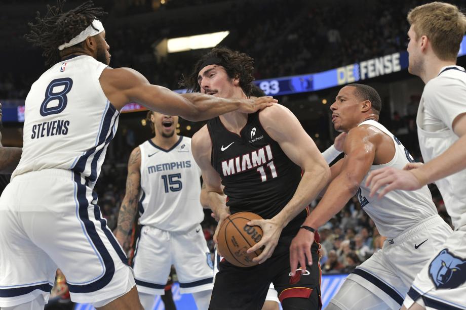 灰熊125-91狂胜热火 小贾伦-杰克逊31+6+1