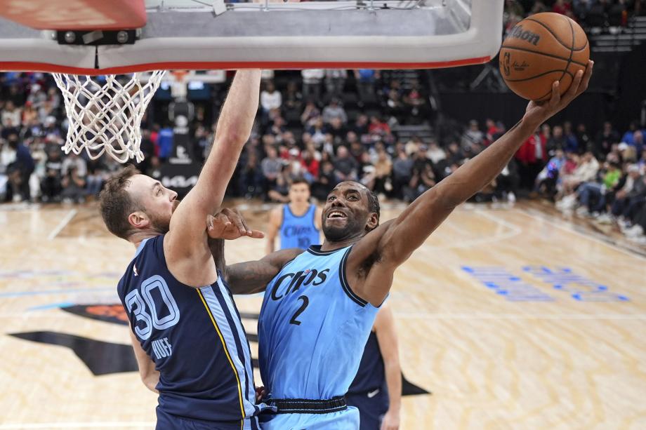 哈登30+9小贾伦23分 快船击败灰熊豪取五连胜