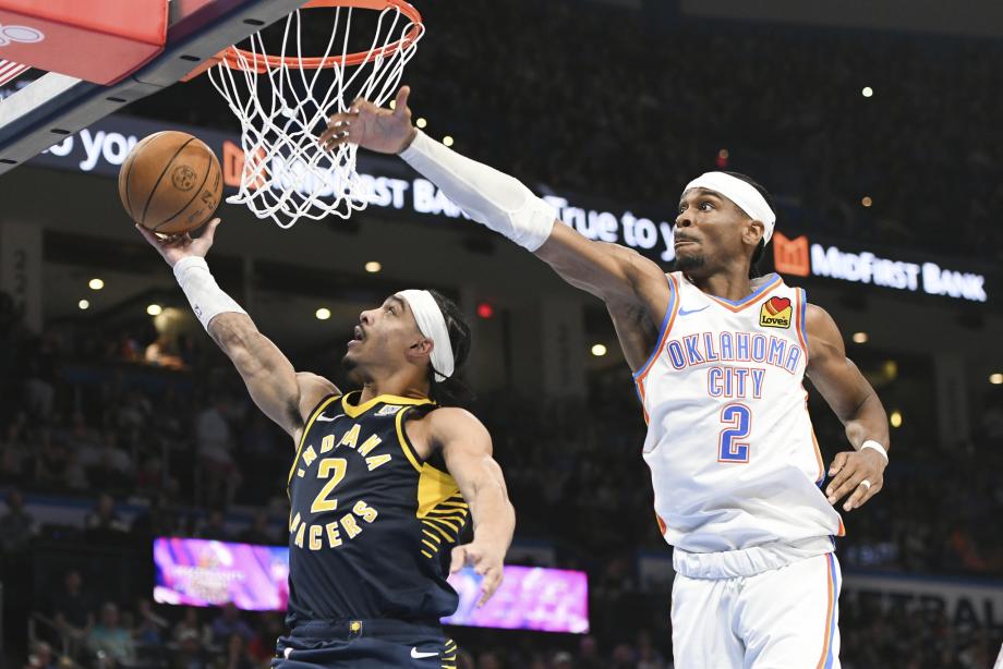 亚历山大33+7+8 雷霆大胜步行者豪取9连胜