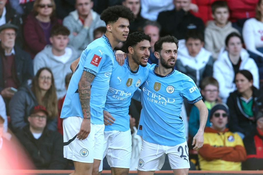 足总杯-哈兰德破门+失点+伤退 曼城2-1伯恩茅斯