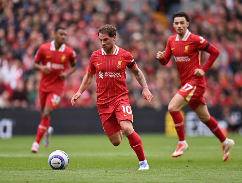 英超-迪亚斯破门范戴克制胜球 利物浦2-1西汉姆联