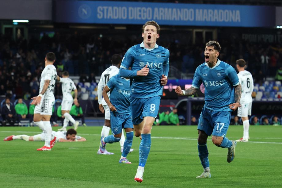 意甲-卢卡库1射2传 那不勒斯3-0恩波利落后国米3分