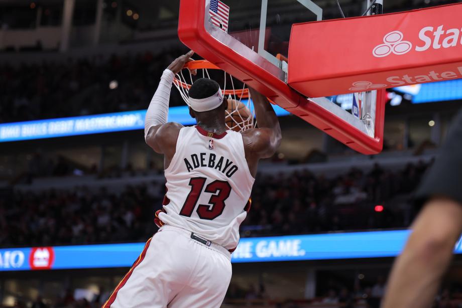 NBA附加赛-希罗38+5维金斯20+9 热火淘汰公牛