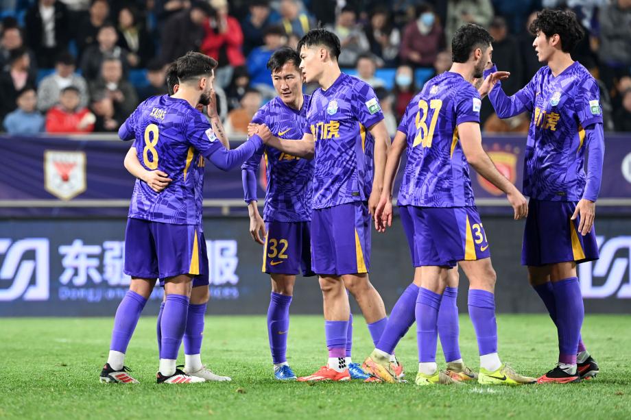 基莱斯制造乌龙哈达斯进球 天津完胜浙江队