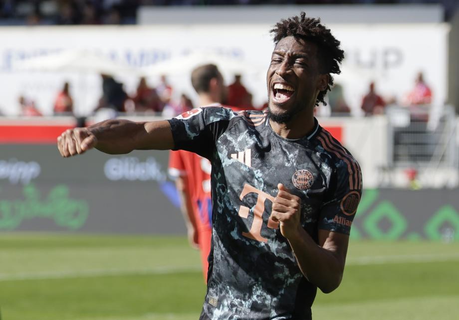 凯恩破门科曼基米希建功 拜仁4-0胜海登海姆