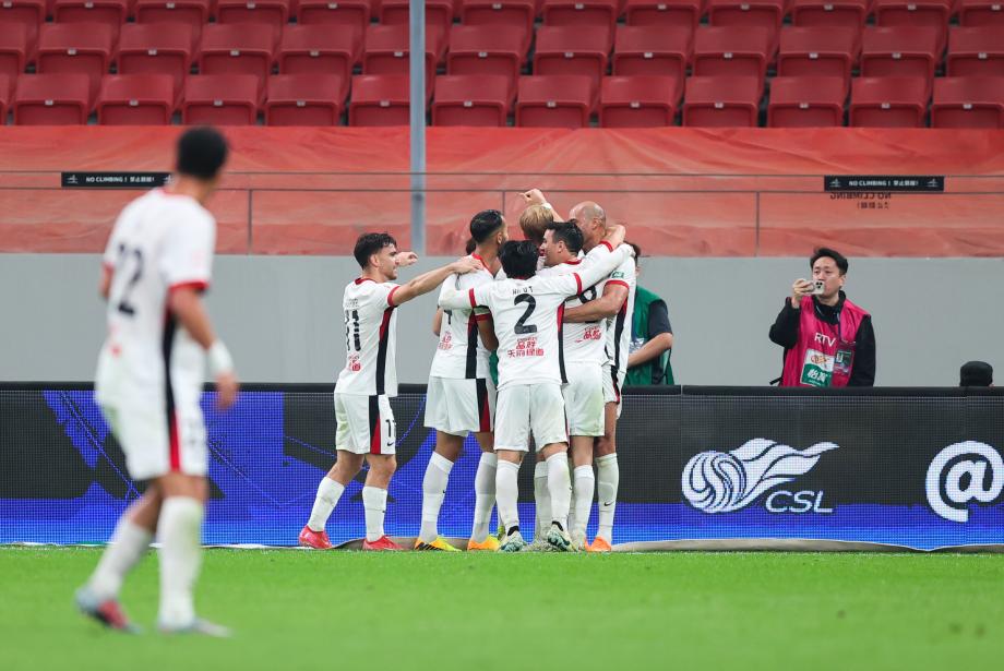 罗慕洛破门韦世豪建功 成都客场击败海港