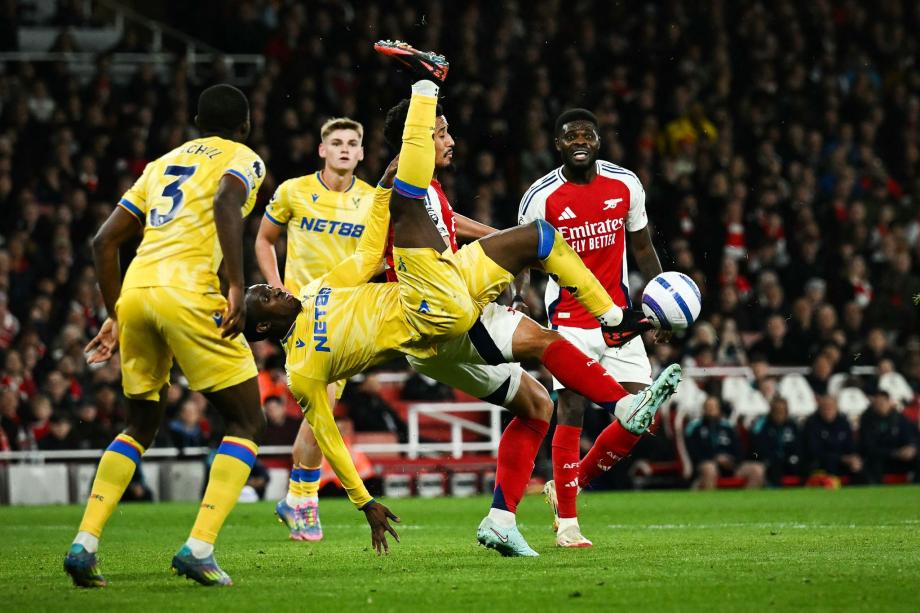 8轮不败！阿森纳2-2水晶宫距榜首12分