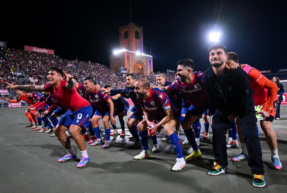 法比安达林加破门 博洛尼亚2-1恩波利进意杯决赛