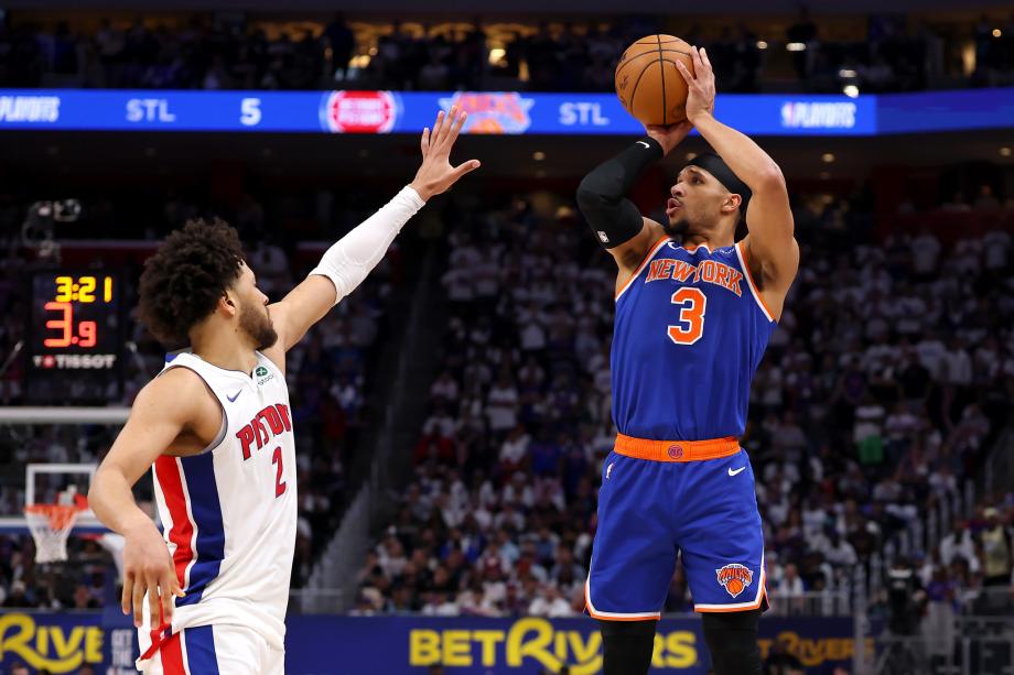 唐斯31+8 尼克斯险胜活塞总比分2-1