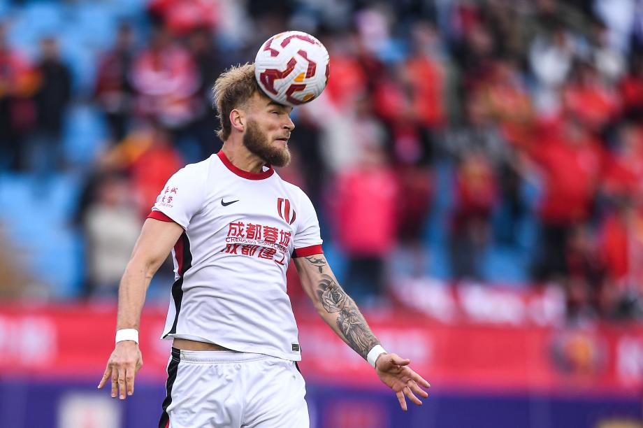 韦世豪破门 成都蓉城2-1胜长春亚泰