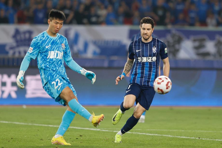 萨尔瓦多世界波郑浩乾制胜 三镇2-1逆转津门虎