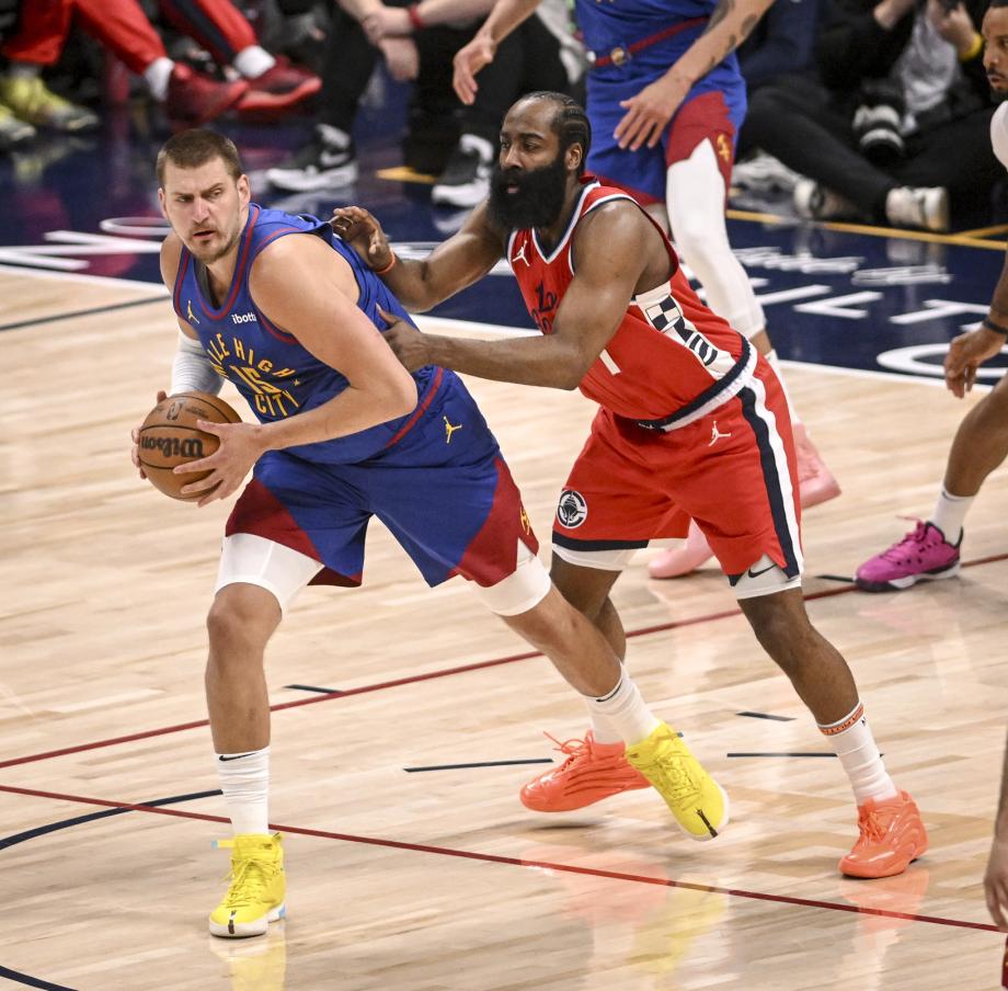 掘金6人得分上双抢七大胜快船 晋级西部半决赛