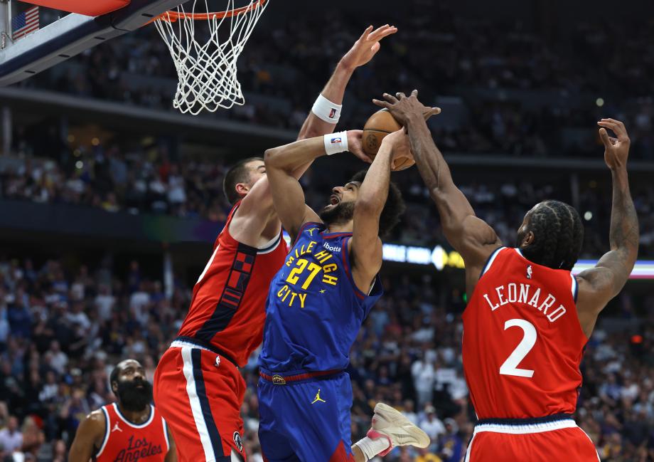 掘金6人得分上双抢七大胜快船 晋级西部半决赛