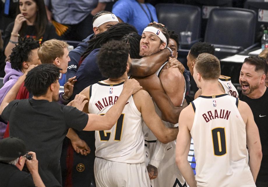 戈登三分准绝杀约基奇42+22 掘金逆转雷霆1-0