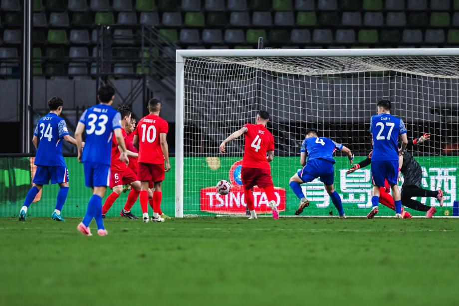 刘诚宇建功米内罗破门 梅州客家1-3上海申花