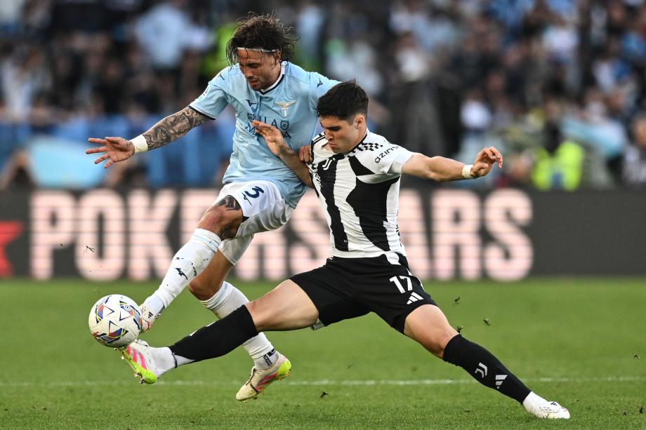 穆阿尼破门 十人尤文图斯1-1战平拉齐奥