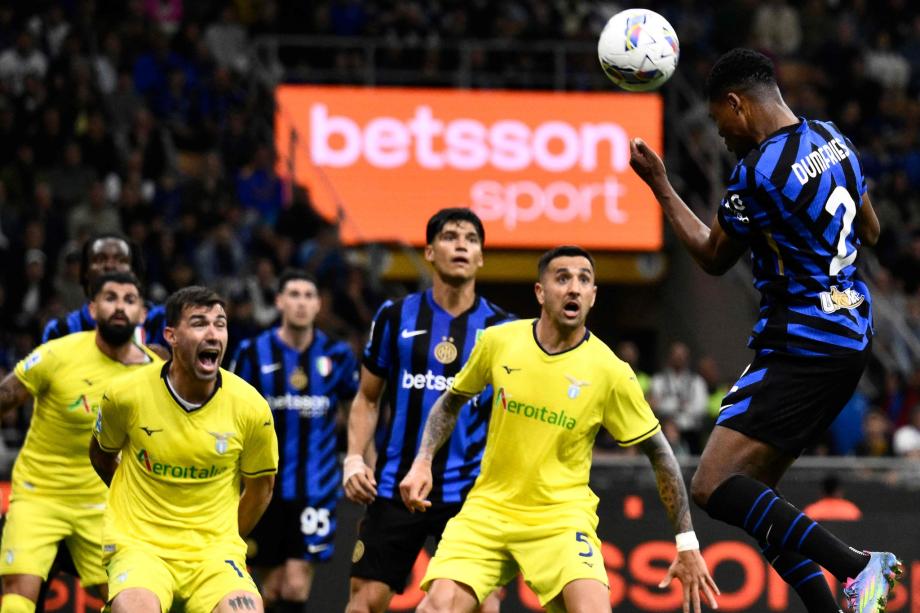 比塞克破门+送点佩德罗双响 国米2-2拉齐奥