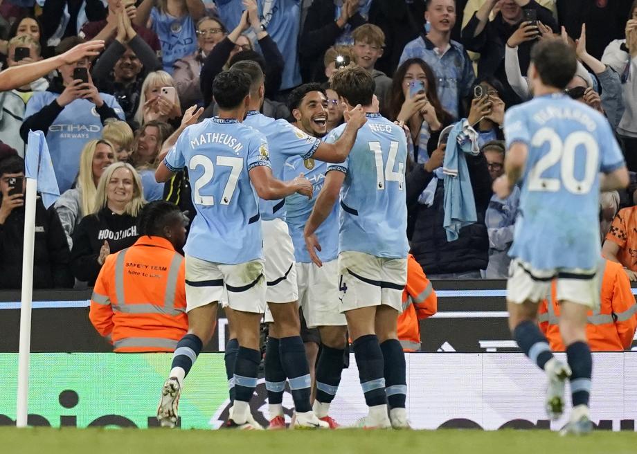 马尔穆什世界波 曼城3-1伯恩茅斯升至第三