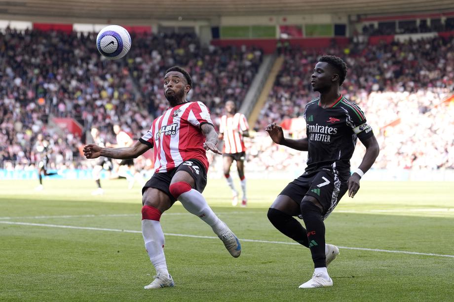 英超-厄德高绝杀 阿森纳2-1南安普顿亚军收官