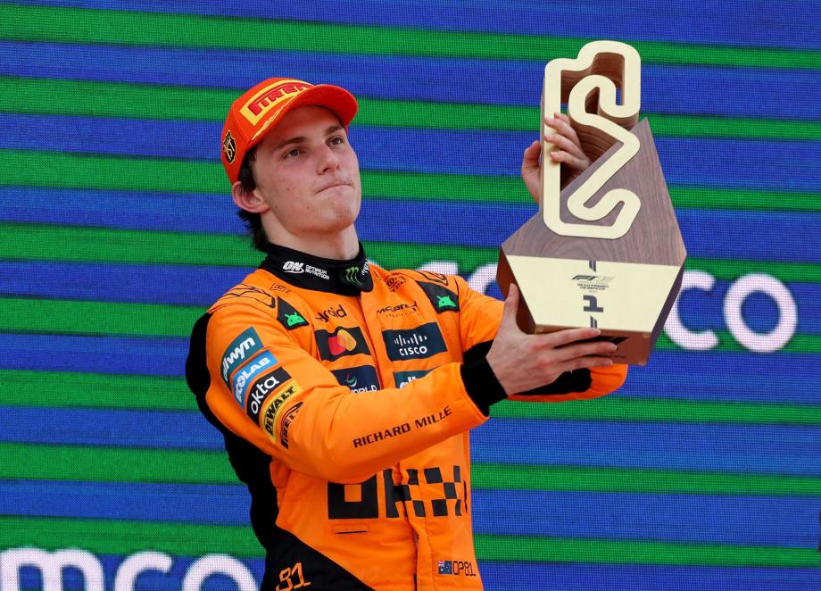 [图]F1西班牙大奖赛：皮亚斯特里夺冠 维斯塔潘第10体育赛事直播