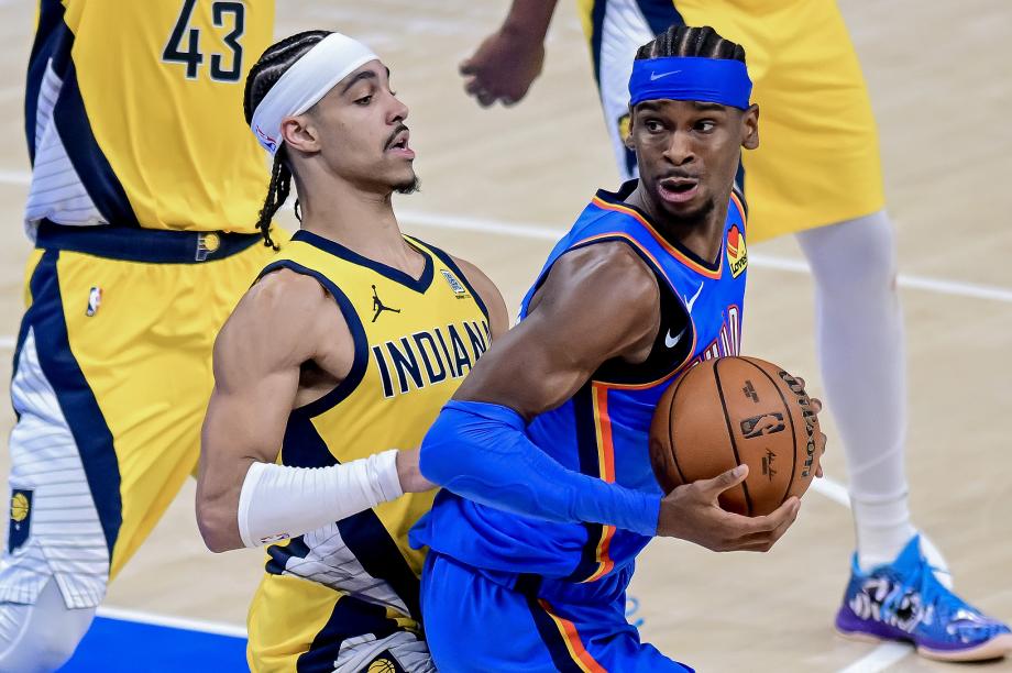 亚历山大34分 雷霆轻取步行者扳平总决赛总比分