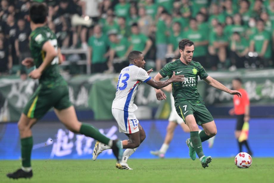 中超-吴曦进球于汉超破门 上海申花客胜北京国安