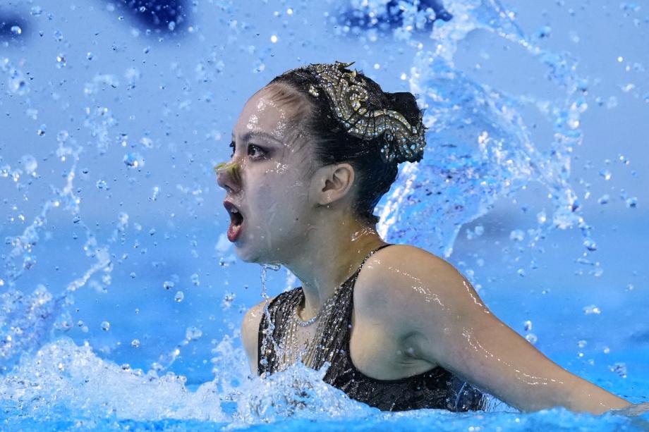 [图]游水世锦赛：徐汇妍花游单东谈主解放自选摘银买球网体育信息