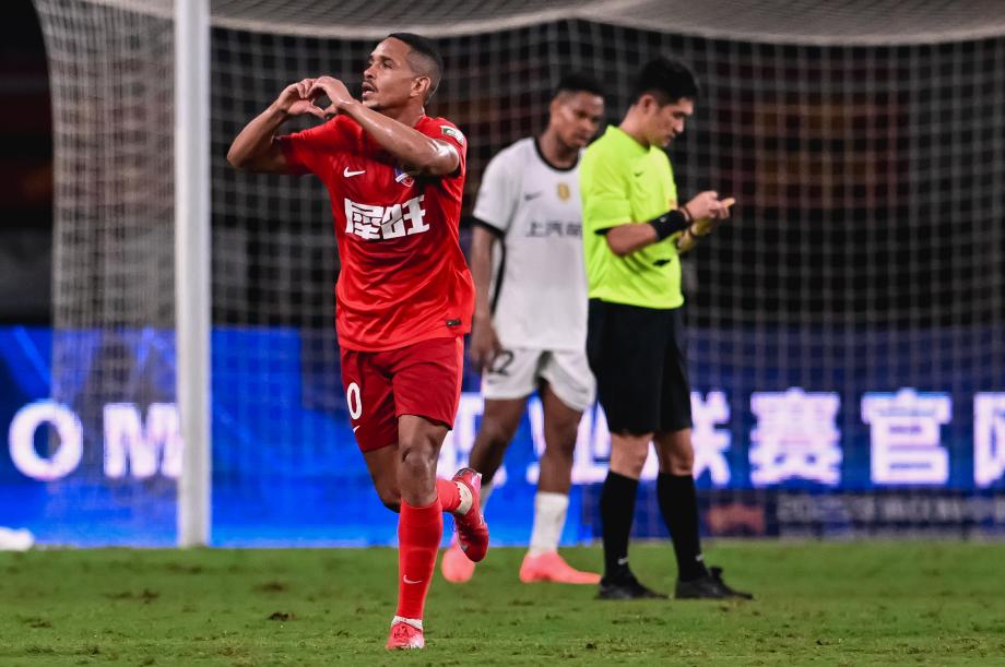 中超-刘若钒传射 上海海港4-2力克梅州客家