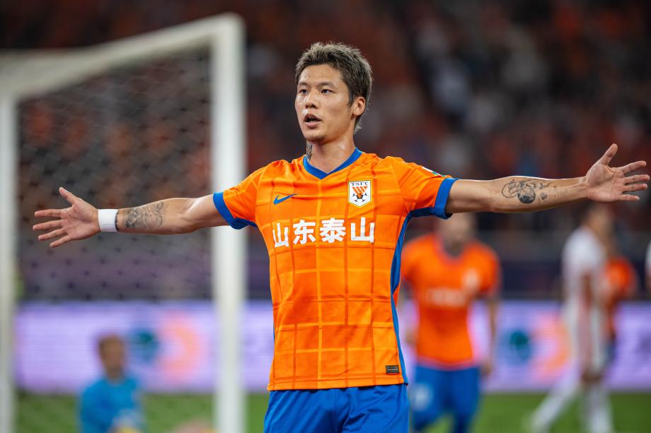 谢文能助攻陈蒲进球 山东泰山战胜长春亚泰