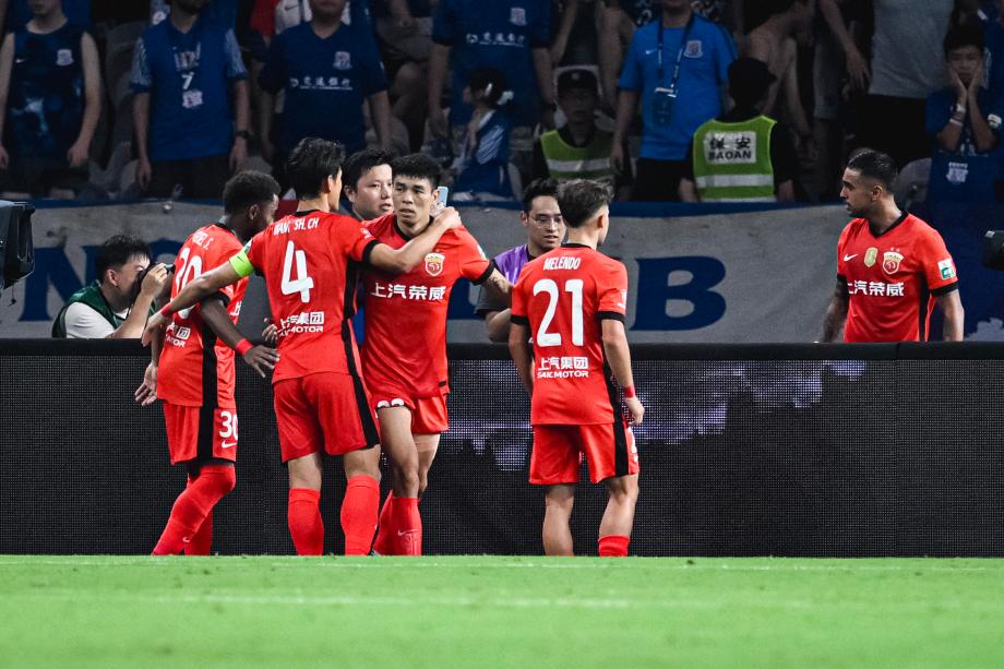 加布里埃尔进球陈晋一破门 海港客场胜申花