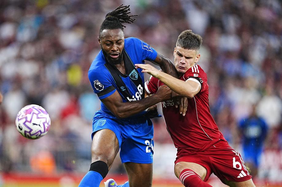 埃基蒂克传射萨拉赫破门 利物浦4-2伯恩茅斯