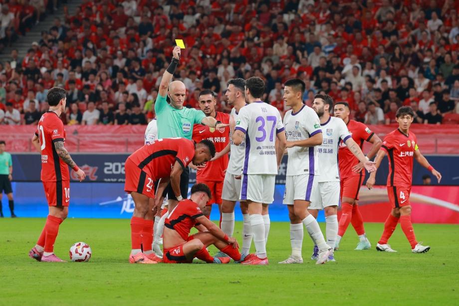 加布里埃尔点射基莱斯扳平 海港1-1津门虎