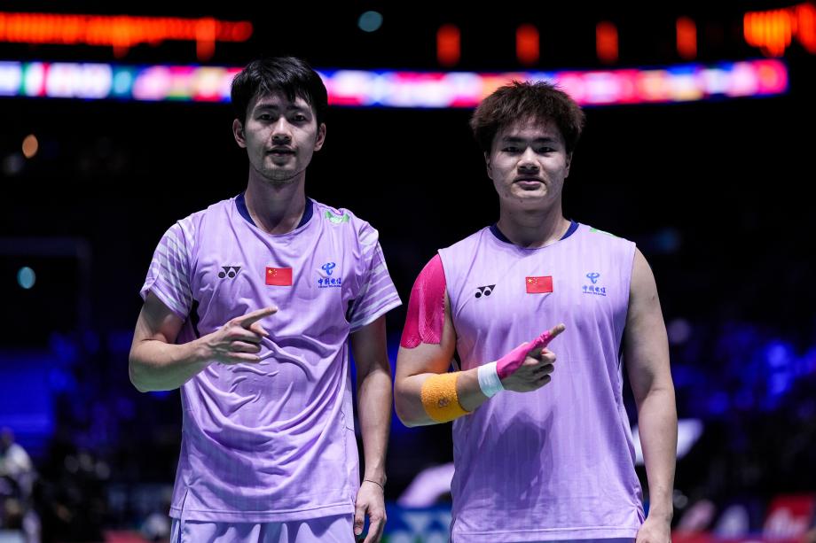 [图]梁伟铿/王昶2-0晋级 闯进羽毛球世锦赛男双16强开云