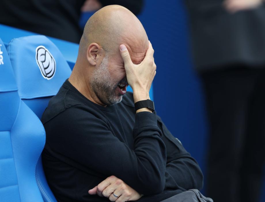 英超-哈兰德破门努内斯送点 曼城1-2布赖顿两连败