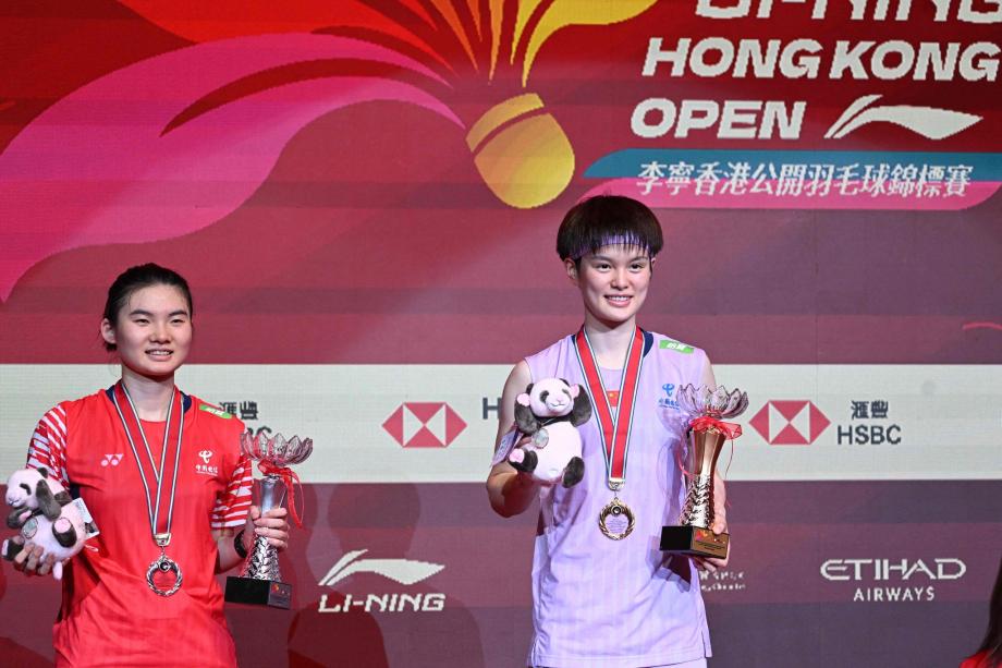 [图]中国香港羽毛球公开赛：王祉怡女单夺冠 韩悦获亚军配资头条官网