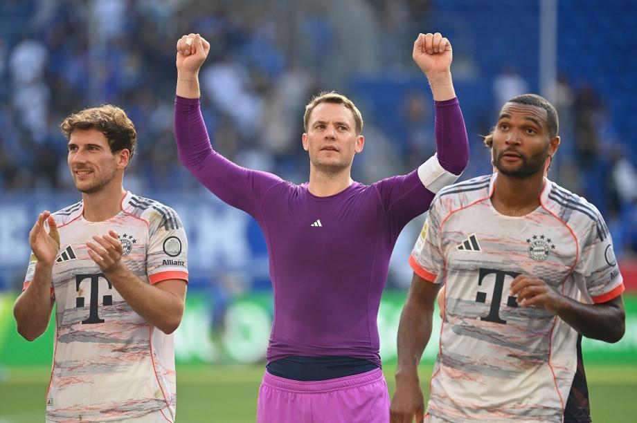 德甲-凯恩帽子戏法 拜仁4-1霍芬海姆开赛四连胜