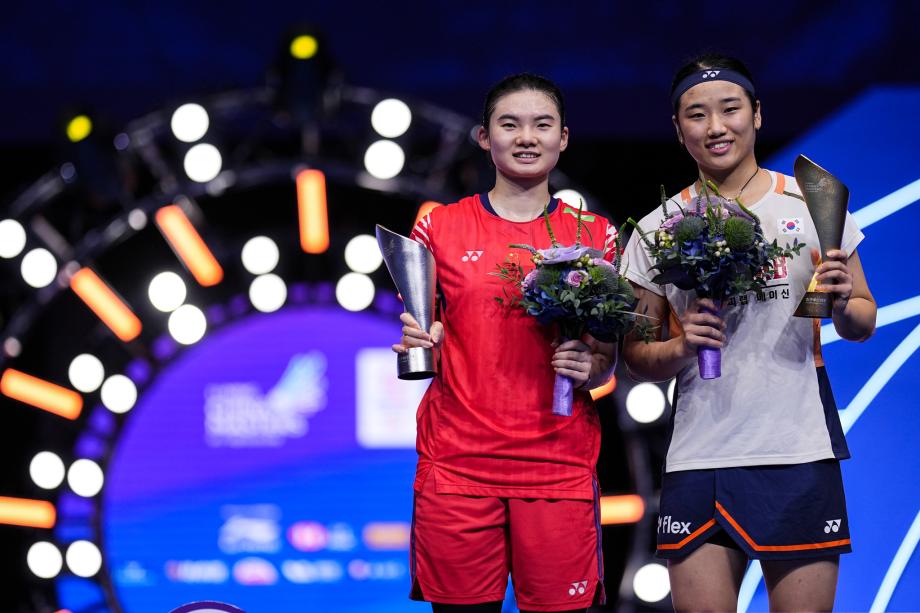 [图]中国羽毛球各人赛：韩悦不敌安洗莹获女单亚军dafa大发手机版app