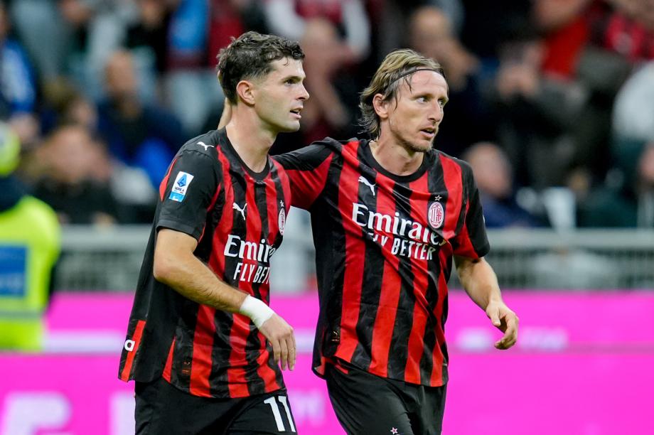 普利西奇传射埃斯图皮尼安送点 米兰2-1那不勒斯