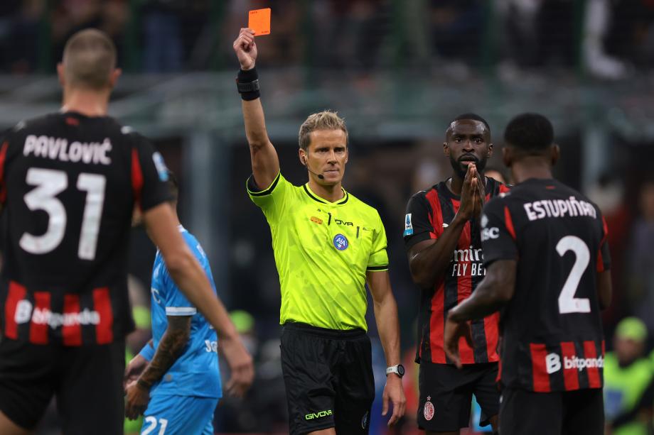 普利西奇传射埃斯图皮尼安送点 米兰2-1那不勒斯