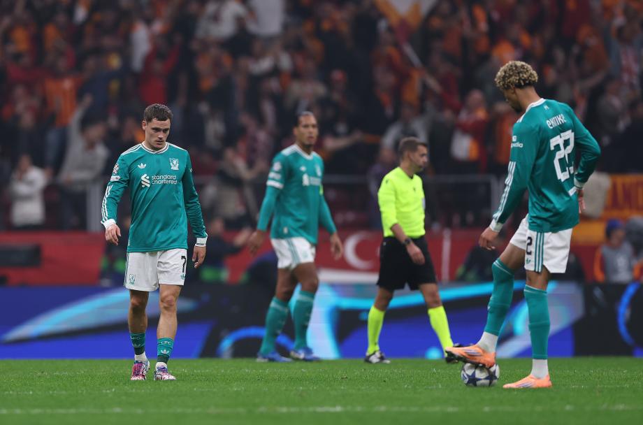 索博斯洛伊送点 利物浦0-1加拉塔萨雷遭遇两连败