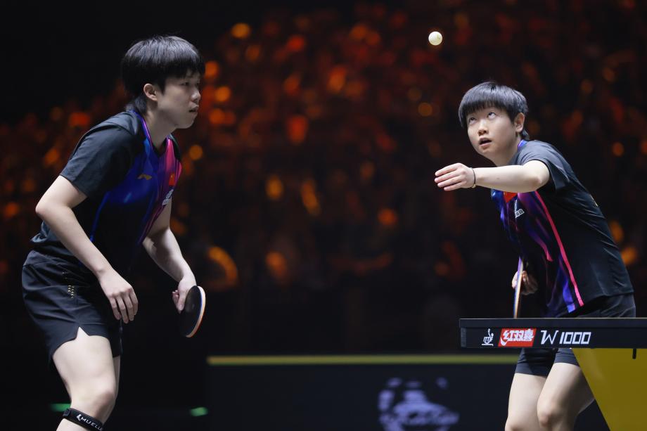 [图]WTT中国大满贯：王楚钦/孙颖莎3-0挺进混双决赛正规配资平台app