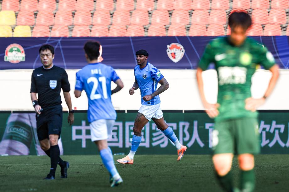 加西亚韦斯利破门 深圳新鹏城战胜北京国安