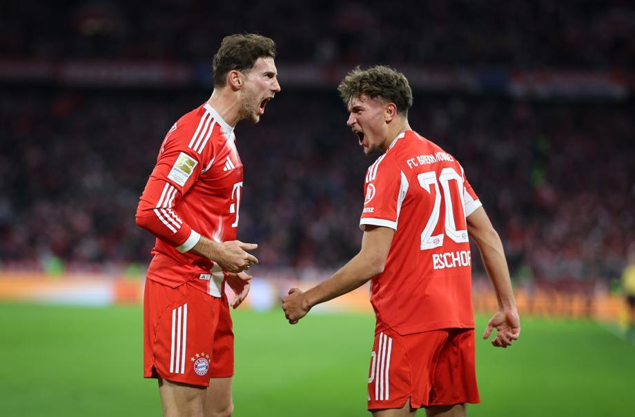 格纳布里破门杰克逊建功 拜仁3-0勒沃库森