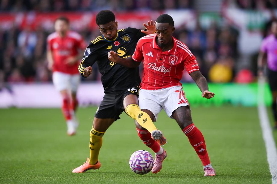 阿玛德世界波胖虎破门 曼联2-2诺丁汉森林