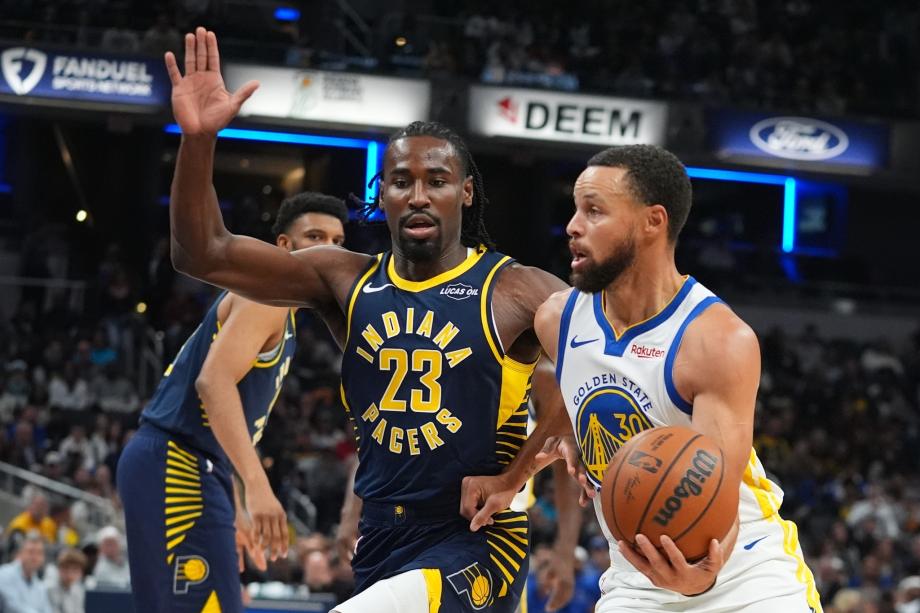 库里24分杰克逊25+10 步行者力克勇士取赛季首胜