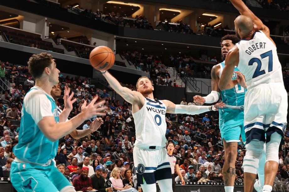 兰德尔30+7戈贝尔14+15 森林狼122-105轻取黄蜂