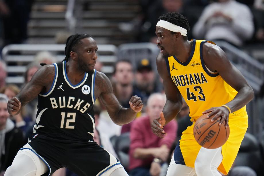 字母哥33+13后仰压哨绝杀 雄鹿险胜步行者