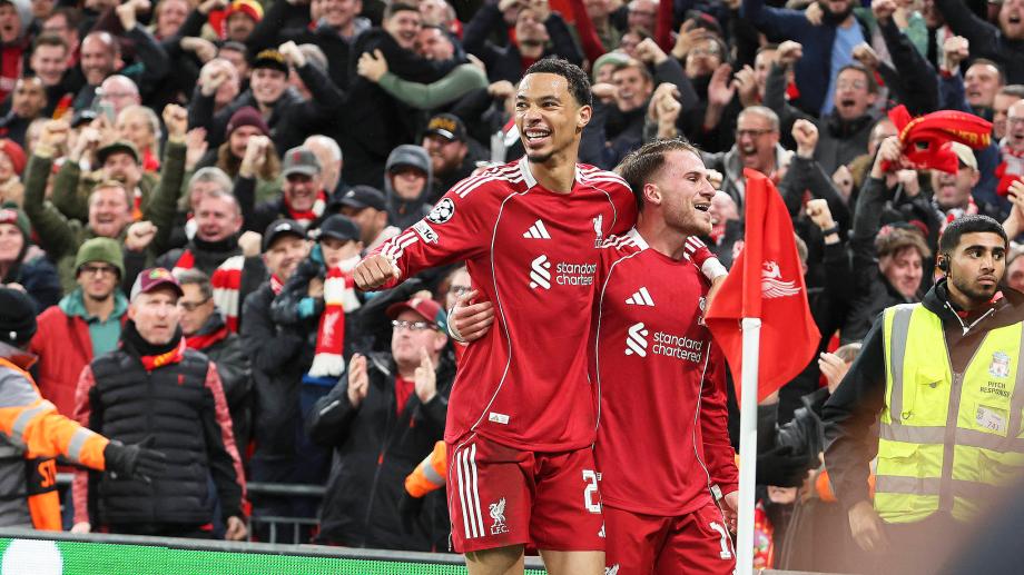 麦卡利斯特头球制胜 利物浦1-0送皇马欧冠首败